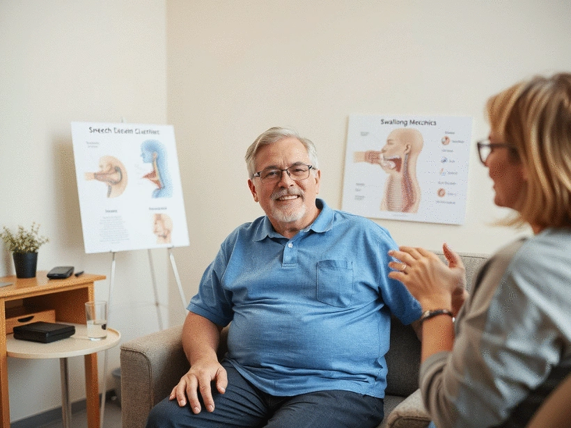 Speech and Swallowing Difficulties in MS: Signs, Risks, and Therapies